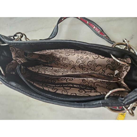 Montana West Lone Star Concealed Carry Flag Purse – Stylish Pocket Bag - Picture 5 of 8